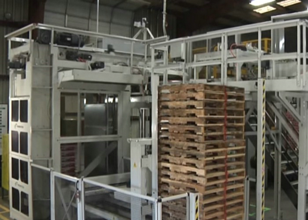 High Position Automatic Palletizing Machine For Stacking Bags ...