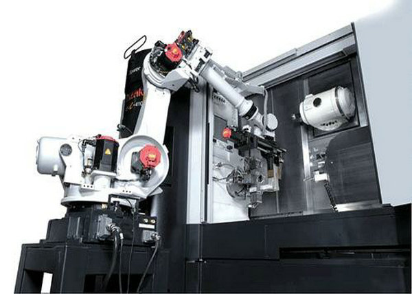 Loading Unloading Articulated Arm Robot For Machine Tools Production ...