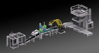 PLC Controlled Fully Automated Robotic Palletizing System With Single Gripper / Double Gripper