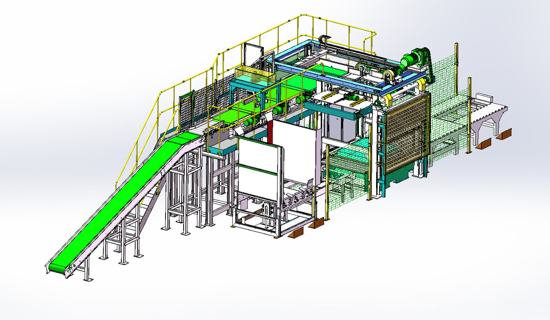 High Level Palletizer with Automatic Palletizer Machine for 25kg-50kg ...