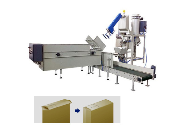 Automatic Valve Bag Packing Machine , Industrial Bagging Machine Pneumatic Drive