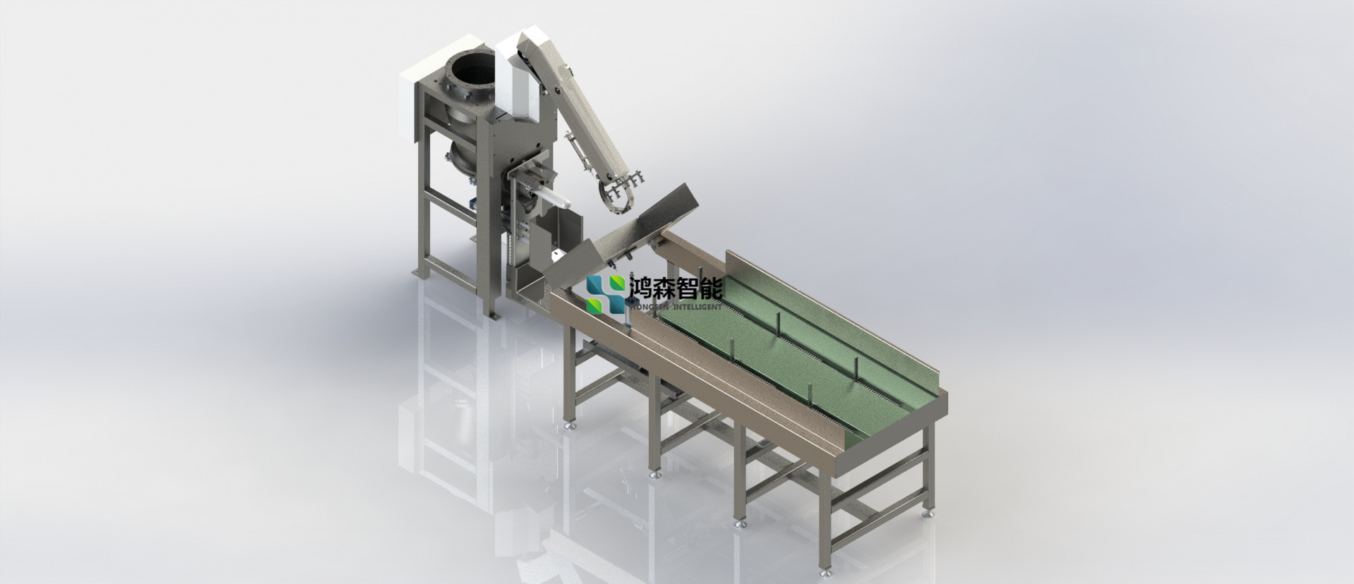 Pneumatic Automatic Valve Bag Packing Machine For Superfine Powder